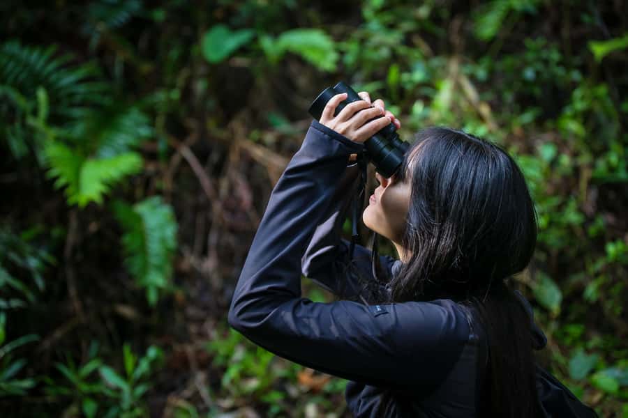 Birding Medellin with expert bird-watcher (Private) - Walking into the reserve and finding your first birds