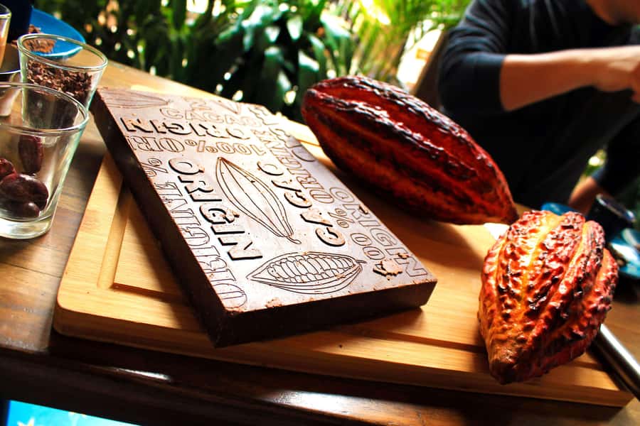 Bogotá: Candelaria Tour with Cacao and Coffee Workshop - Making your own latte art