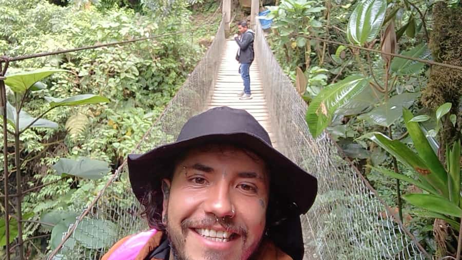 Bogota: La Chorrera Waterfall Guided Hike and Guadalupe Hill - Cueva de los Monos and the return route