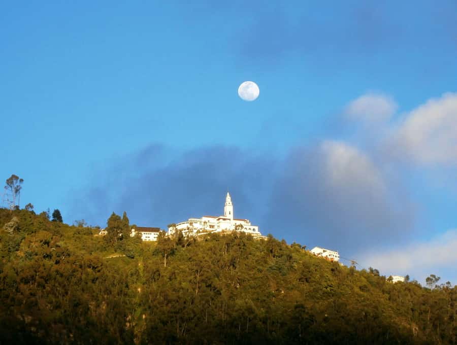 Bogota: Monserrate Entry Ticket - The Señor de Monserrate Basilica at the Top