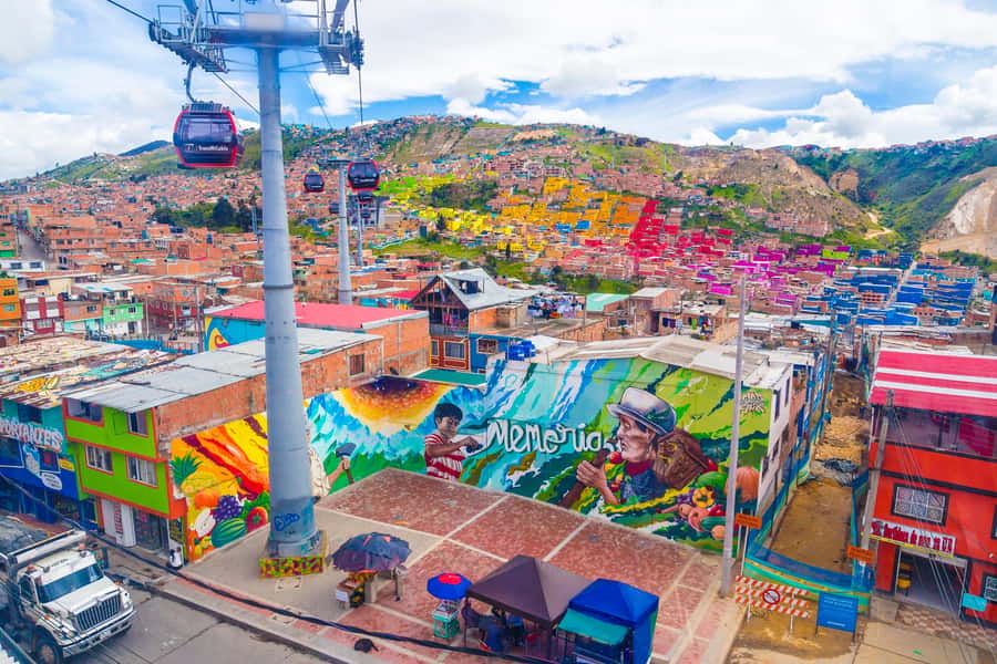 Bogotá´s Barrios: El Paraíso Favela Tour with Cable Car - Meeting at the Gold Museum or arranging pickup