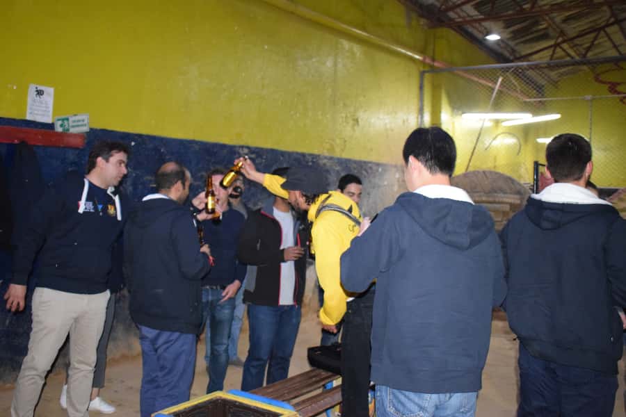 Bogotá: Tejo and Beer Tour - Starting at the fountain in Bogotá’s historic center