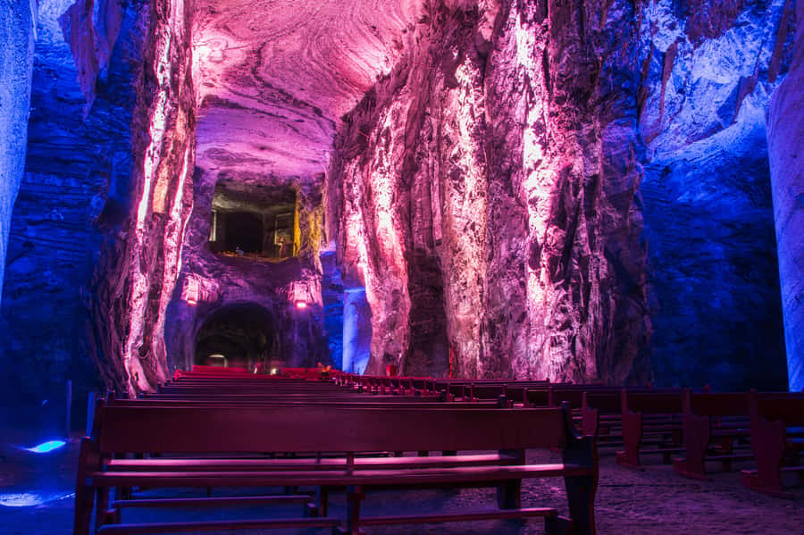 Bogotá: Zipaquirá Salt Cathedral, with tickets and guide - Inside the mine: 14 stations, salt walls, and water mirrors