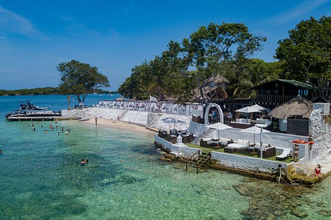 Bora Bora Cartagena Beach Club Full Day Experience - The 45-minute speedboat ride to Isla Grande
