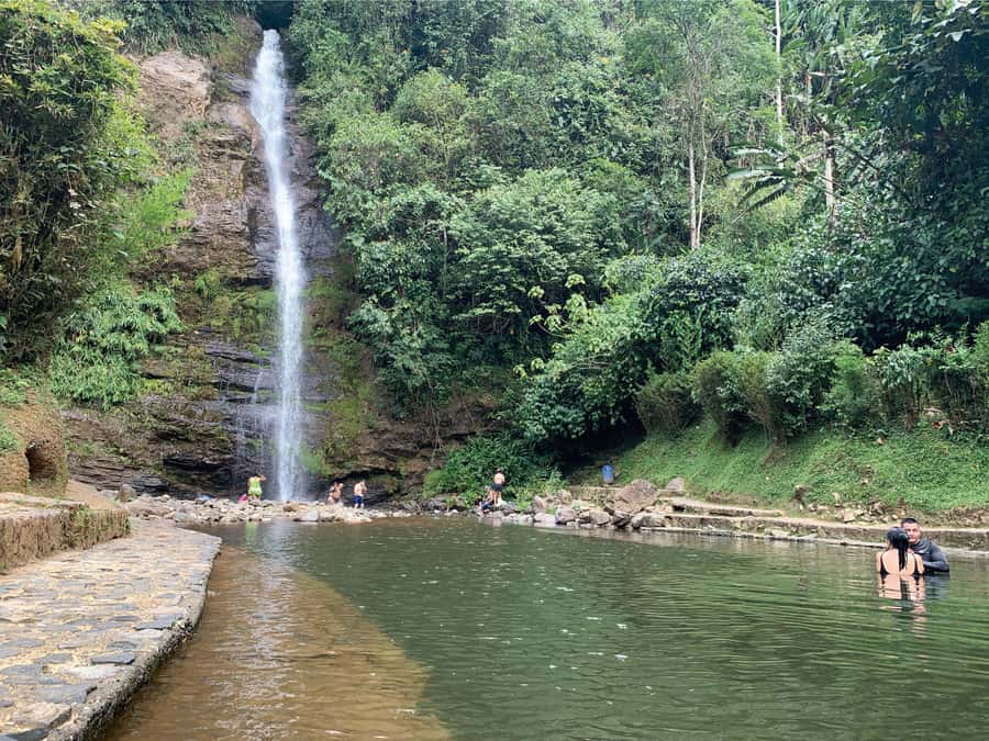Cali: Tour of Waterfall in Pance River - Chorrera del Indio - Chorrera del Indio and its large swimming pool