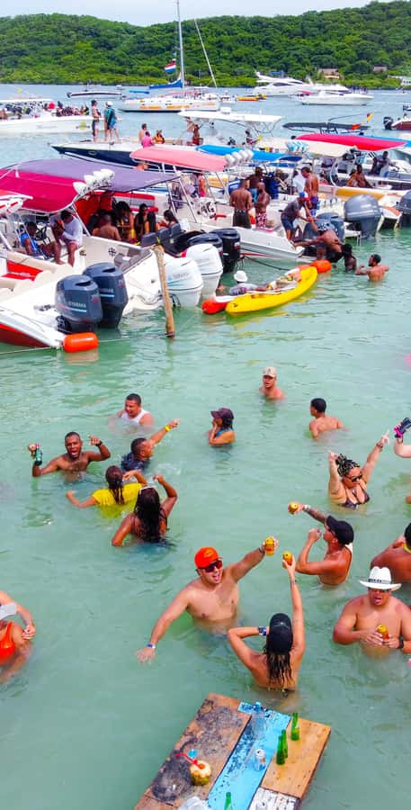 Cartagena: 4 Island Day Trip by Boat and Caribbean Lunch - The Oceanarium option at San Martín de Pajarales