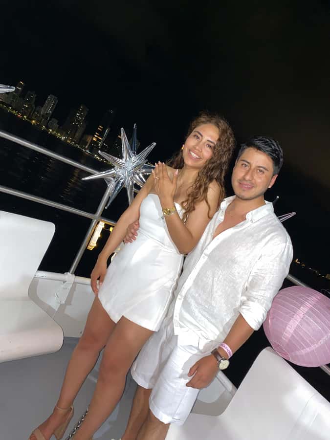 Cartagena: Buffet & party night,cocktails sailing in the bay - Sailing toward Bocagrande