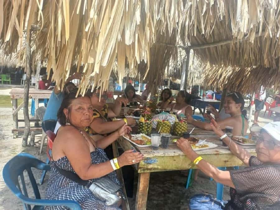 Cartagena: CHOLON & BARU with lunch - Cholón is a floating party, not a quiet beach escape
