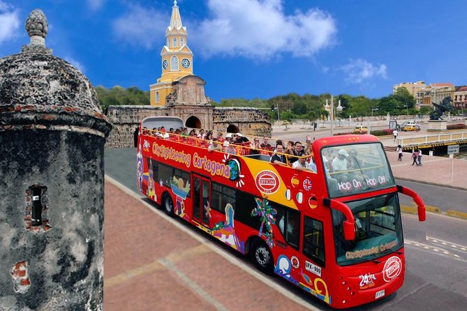 Cartagena: City Tour Hop On Hop Off - Bus Turistico de 2 pisos - The main circuit: from the harbor to Bocagrande
