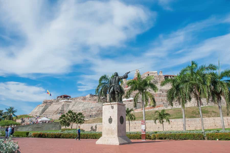 Cartagena: Guided Tour, with La Popa Convent, and San Felipe - San Felipe Fortress and the defense of Cartagena
