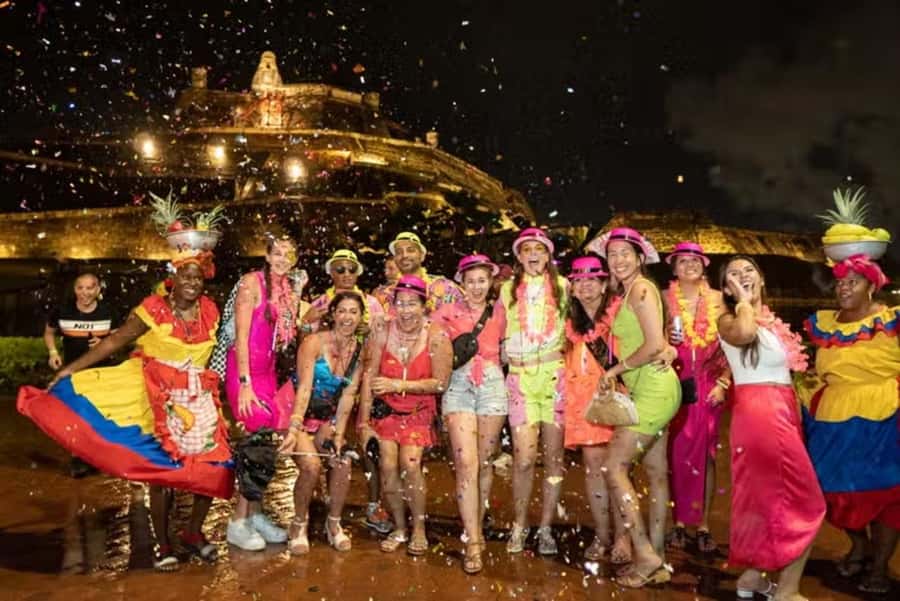 Cartagena: Night party in authentic Colombian chiva with entertainer - What a Colombian chiva party is really like