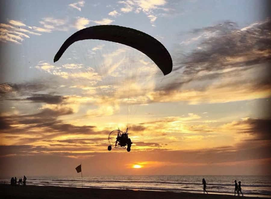 Cartagena: Paratriking Flight from the Beach - Why the pilot matters