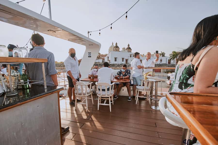 Cartagena: Sunset Cruise with Open Bar - What the boat is really like