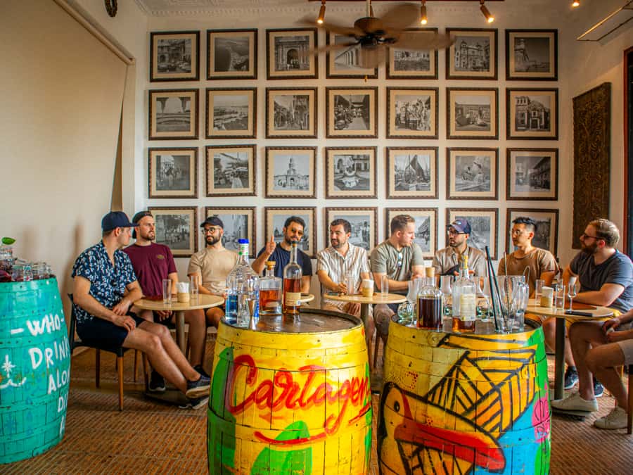Cartagena: The Legendary Colombian Rum and Chocolate Tasting - Eight Colombian rums in one sitting