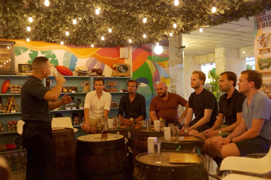 Cartagena: The Legendary Colombian Rum and Chocolate Tasting - Savory bites before the sweeter pairings