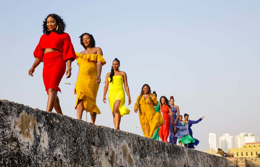 Cartagena Travel Memories: A cover magazine Photo Shoot - Two hours of Cartagena, arranged like a magazine spread