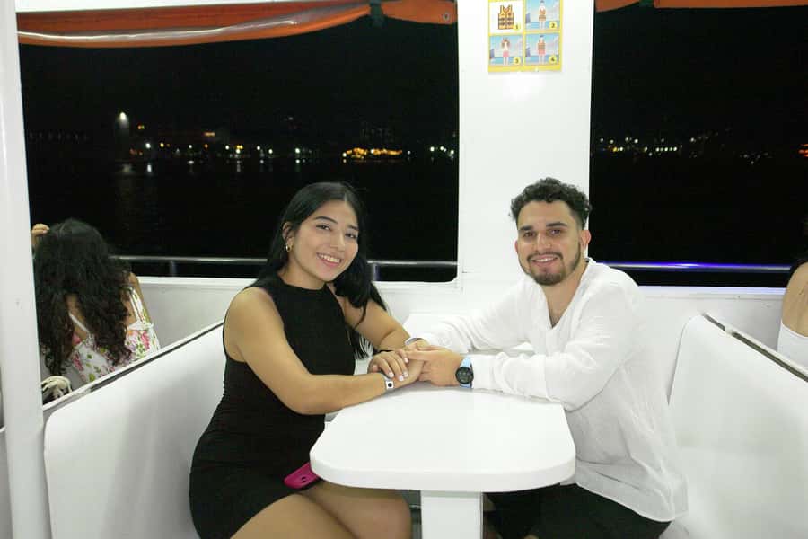 Cartagena: White Night Boat Tour with Dinner and Open Bar - Dancers, live music, and the open dance floor