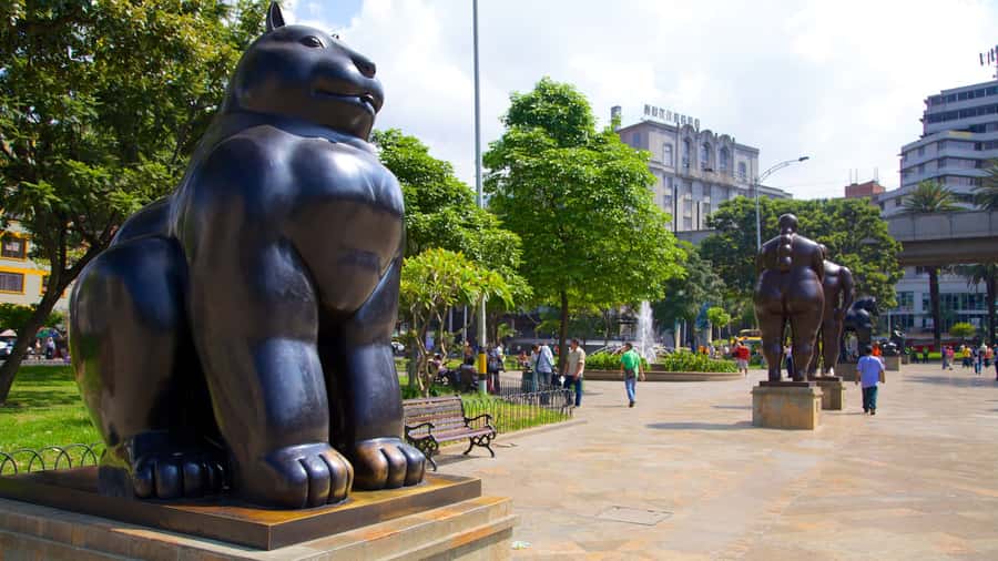 City Tour Medellin with a Chiva or a thematic van - Pueblito Paisa brings the biggest payoff