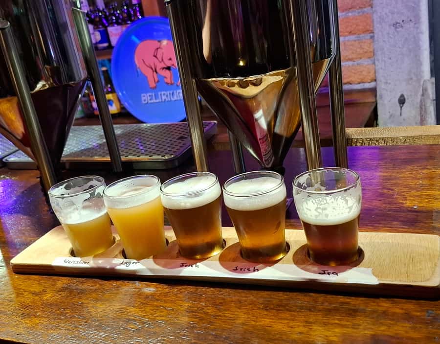 Craft Beer Pub Crawl in Cali - Comparing styles at BBC Granada