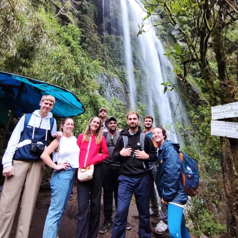 From Bogota: La Chorrera Waterfall Guided Hike - The waterfall is the payoff, with one seasonal warning