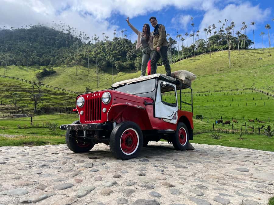 From Salento: Cocora Valley Shared Tour - The ride into Cocora Valley