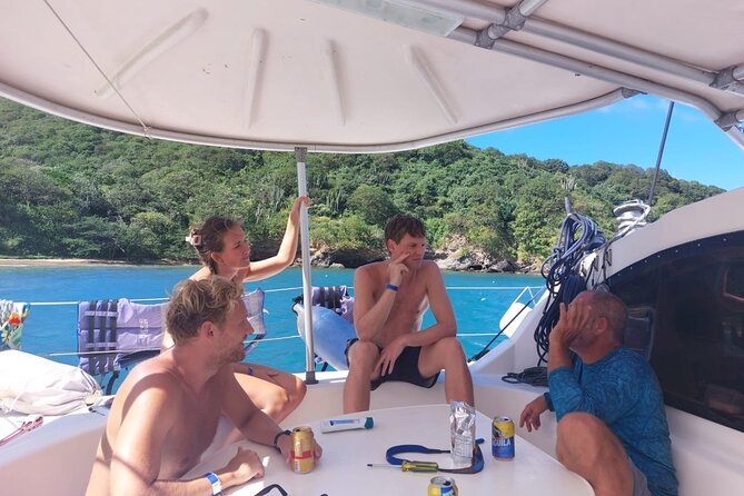 Full-Day Catamaran Tour through Tayrona - Sailing back into Santa Marta Bay