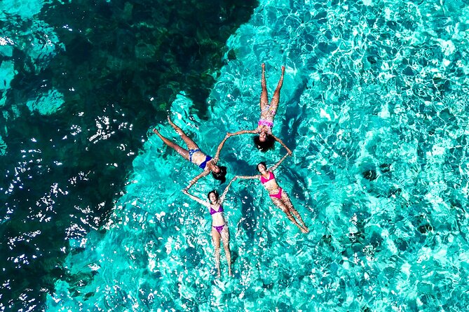 Marine Safari Tour on San Andrés Island: Includes photo with DRONE - White Wata closes the afternoon