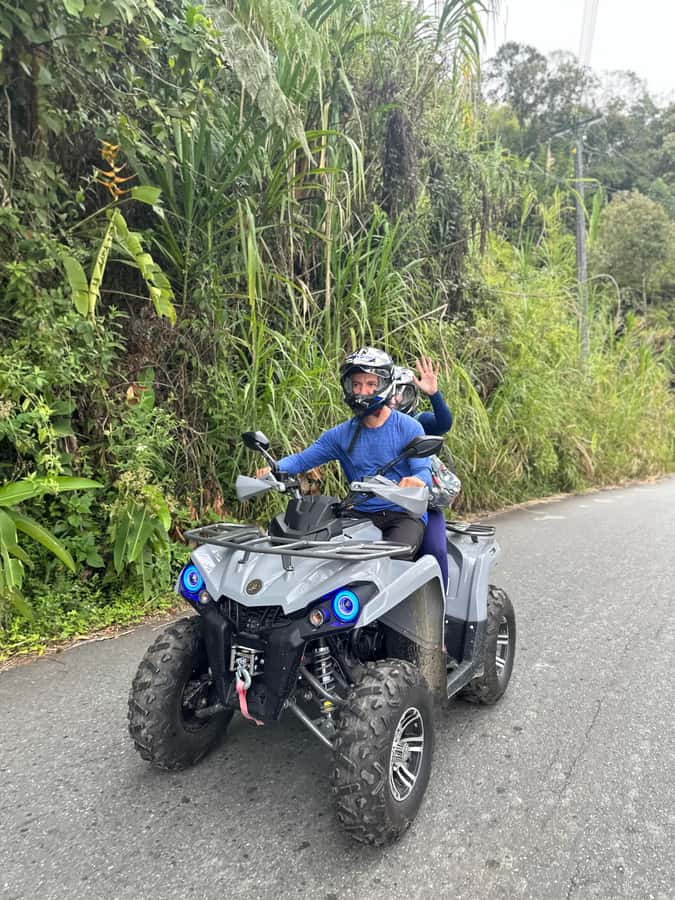 Medellin: Barbosa ATV Guided Tour with Waterfalls and Pools. - Two hours of roads, tracks, crops, and views