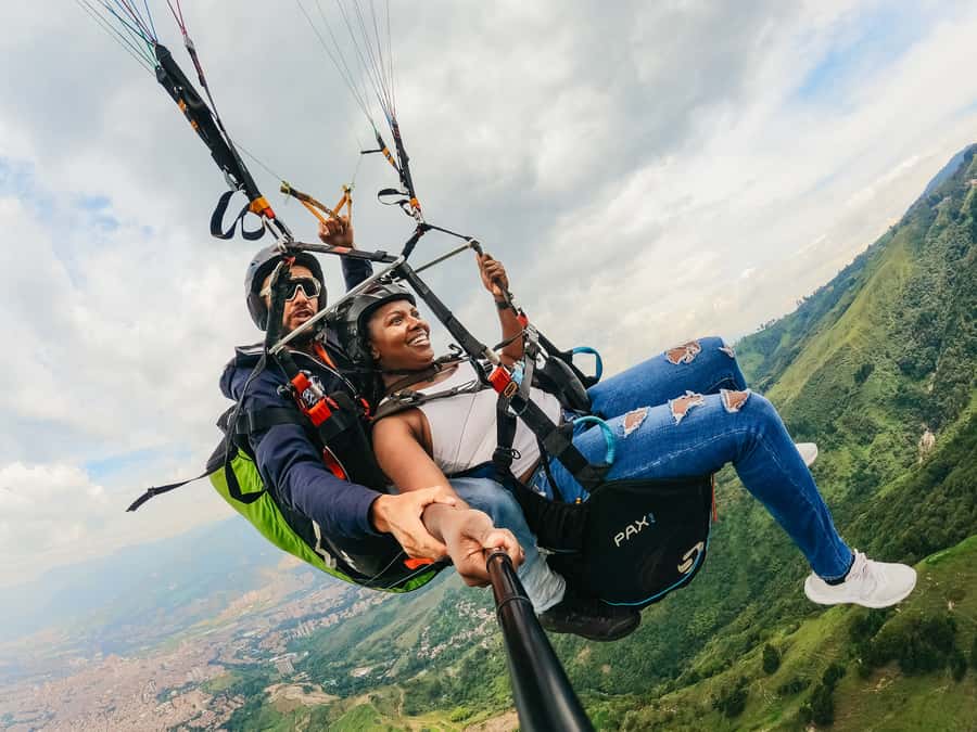 Medellín: Paragliding in the Colombian Andes - Reaching the San Félix launch point