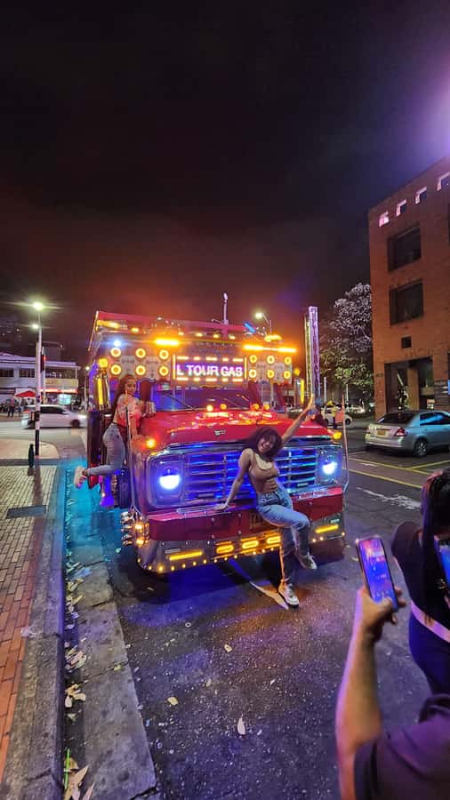 Medellin: Party Bus with DJ & Street Food Tastings - Provenza brings the first big nightlife stop