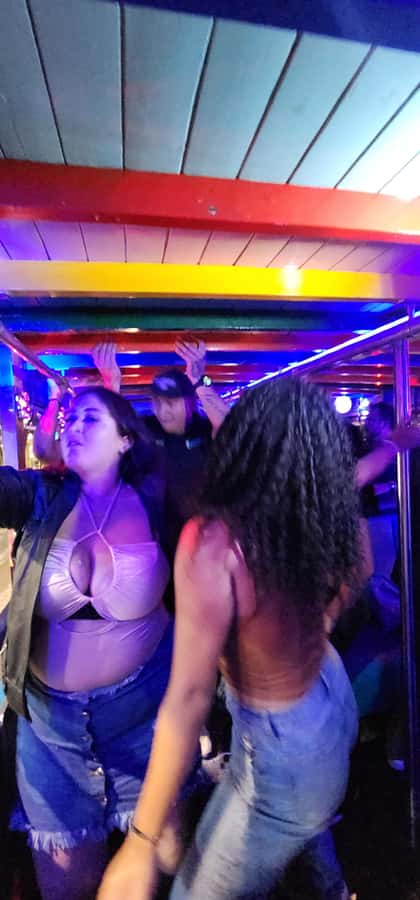 Medellin: Party Bus with DJ & Street Food Tastings - The 4 Sur Bridge is the strongest photo stop