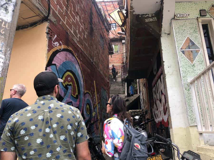 Medellín: Private Comuna 13 Street Art Tour - The outdoor escalators and the view from above