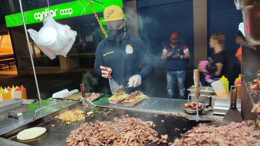 Medellin: Street Food and Poblado Rooftop Tour with a Local - Five Colombian snacks, not five tiny samples