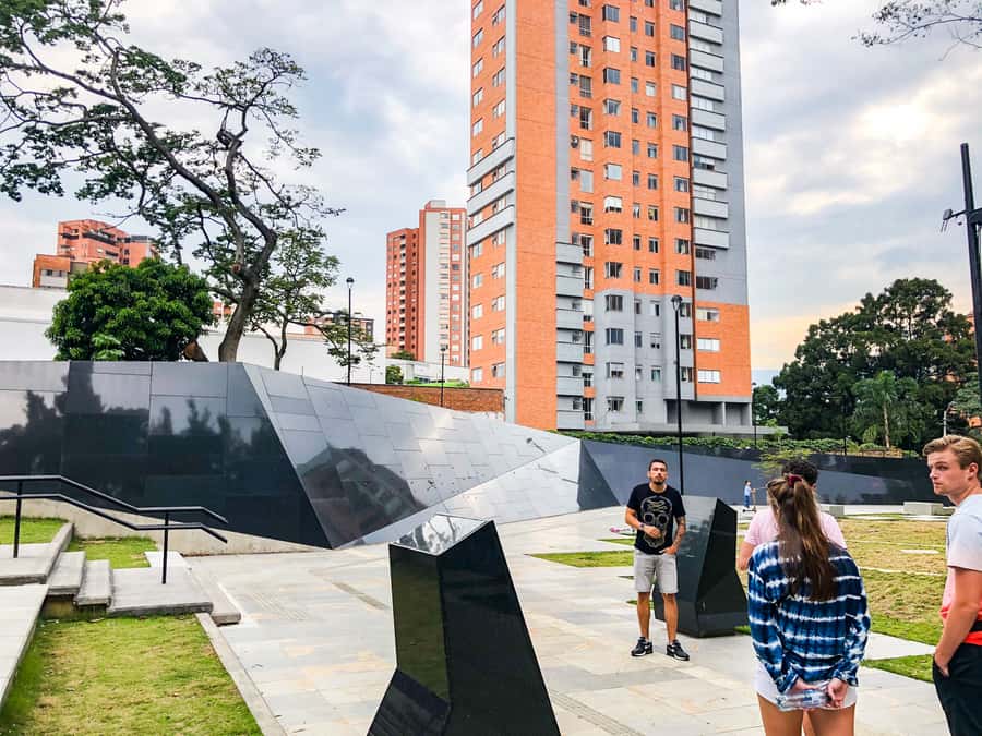 Medellín: The Real Pablo Escobar Tour - Inflexión Memorial Park remembers the victims